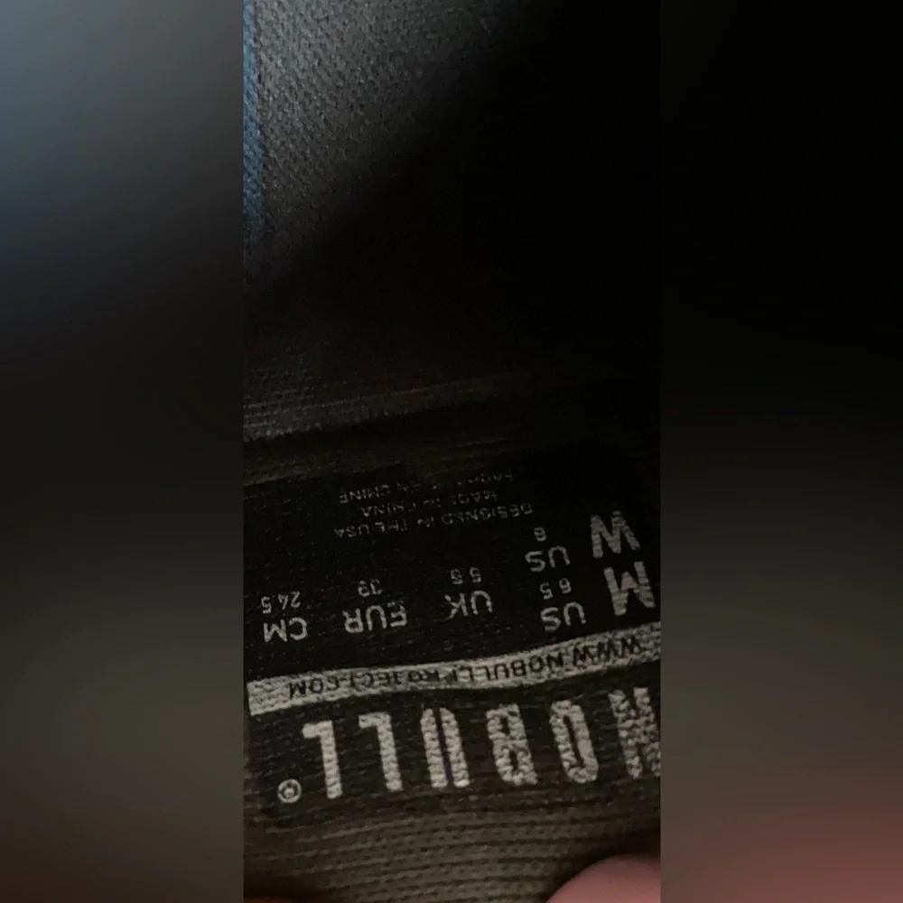 NOBULL UNISEX SNEAKERS Green CAMO SIZE Mens 6 OR Women’s 6.5 LACEUP Trainers - Picture 9 of 9